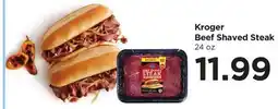 Food 4 Less Kroger Beef Shaved Steak offer