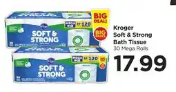 Food 4 Less Kroger Soft & Strong Bath Tissue offer