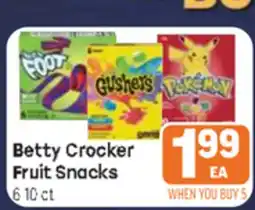Tony’s Fresh Market Betty Crocker Fruit Snacks offer