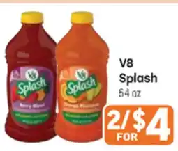 Tony’s Fresh Market V8 Splash offer
