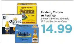 Food 4 Less Modelo, Corona or Pacifico offer
