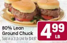Tony’s Fresh Market 80% Lean Ground Chuck offer