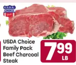 Tony’s Fresh Market USDA Choice Family Pack Beef Charcoal Steak offer