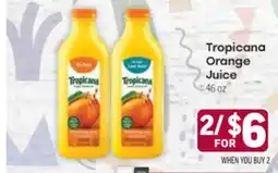 Tony’s Fresh Market Tropicana Orange Juice offer