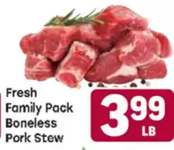 Tony’s Fresh Market Fresh Family Pack Boneless Pork Stew offer