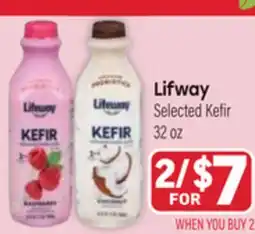 Tony’s Fresh Market Lifeway Selected Kefir offer