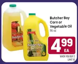 Tony’s Fresh Market Butcher Boy Corn or Vegetable Oil offer