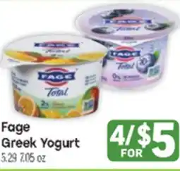 Tony’s Fresh Market Fage Greek Yogurt offer