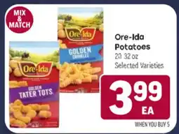 Tony’s Fresh Market Ore-Ida Potatoes offer