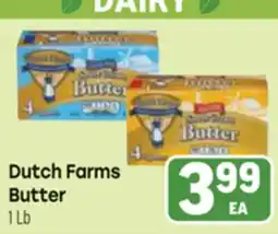 Tony’s Fresh Market Dutch Farms Butter offer