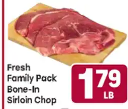 Tony’s Fresh Market Fresh Family Pack Bone-In Sirloin Chop offer