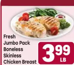 Tony’s Fresh Market Fresh Jumbo Pack Boneless Skinless Chicken Breast offer