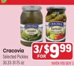 Tony’s Fresh Market Cracovia Selected Pickles offer