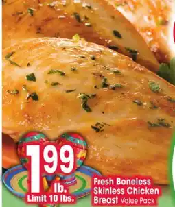 Jewel-Osco Fresh Boneless Skinless Chicken Breast offer