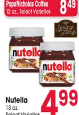 Jewel-Osco Nutella offer