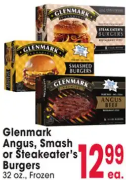 Jewel-Osco Glenmark Angus, Smash or Steakeater's Burgers offer