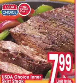 Jewel-Osco USDA Choice Inner Skirt Steak offer