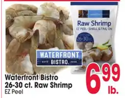 Jewel-Osco Waterfront Bistro 26-30 ct. Raw Shrimp offer