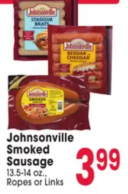 Jewel-Osco Johnsonville Smoked Sausage offer