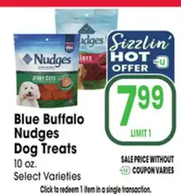Jewel-Osco Blue Buffalo Nudges Dog Treats offer