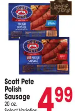 Jewel-Osco Scott Pete Polish Sausage offer