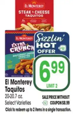 Jewel-Osco El Monterey Taquitos offer