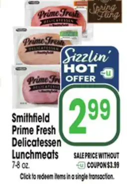 Jewel-Osco Smithfield Prime Fresh Delicatessen Lunchmeats offer
