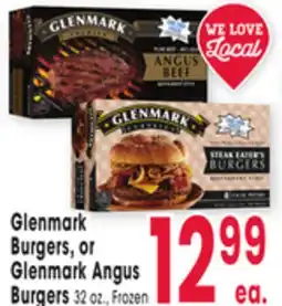 Jewel-Osco Glenmark Burgers, or Glenmark Angus Burgers offer