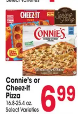Jewel-Osco Connie's or Cheez-It Pizza offer