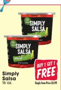 Jewel-Osco Simply Salsa offer