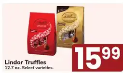 Jewel-Osco Lindor Truffles offer