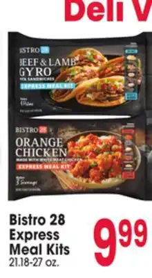 Jewel-Osco Bistro 28 Express Meal Kits offer