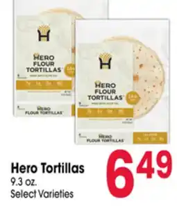 Jewel-Osco Hero Tortillas offer