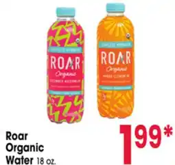 Jewel-Osco Roar Organic Water offer