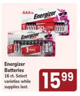 Jewel-Osco Energizer Batteries offer