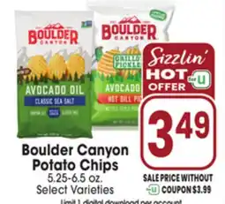 Jewel-Osco Boulder Canyon Potato Chips offer