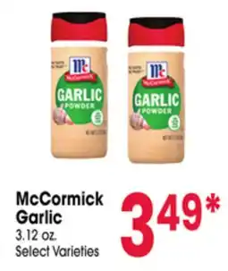 Jewel-Osco McCormick Garlic offer