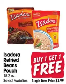 Jewel-Osco Isadora Refried Beans Pouch offer