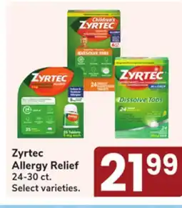 Jewel-Osco Zyrtec Allergy Relief offer