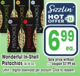 Jewel-Osco Wonderful In-Shell Pistachios offer