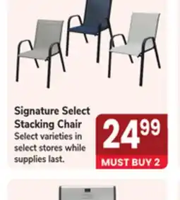 Jewel-Osco Signature Select Stacking Chair offer