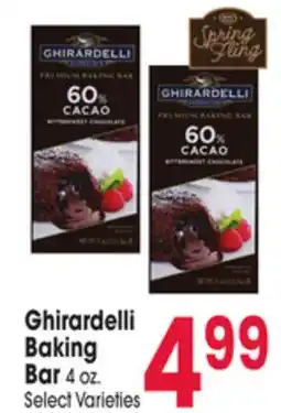 Jewel-Osco Ghirardelli Baking Bar offer