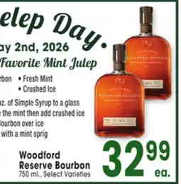 Jewel-Osco Woodford Reserve Bourbon Reserve offer