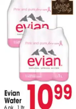 Jewel-Osco Evian Water offer
