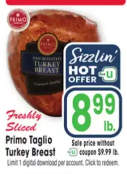 Jewel-Osco Primo Taglio Turkey Breast offer
