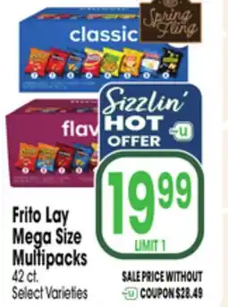 Jewel-Osco Frito Lay Mega Size Multipacks offer