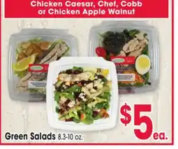 Jewel-Osco Green Salads offer