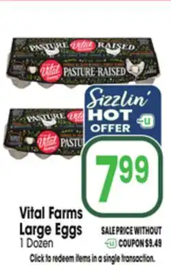 Jewel-Osco Vital Farms Large Eggs offer