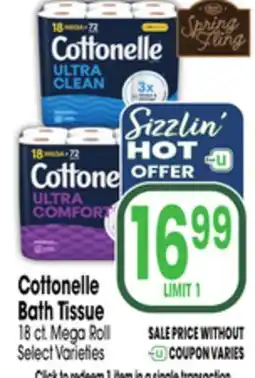 Jewel-Osco Cottonelle Bath Tissue offer