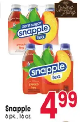 Jewel-Osco Snapple offer